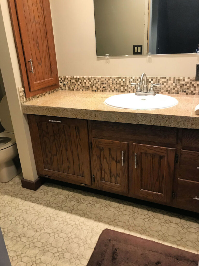 bathroom remodel old