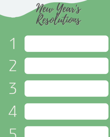 new year's resolution worksheet, resolution worksheet