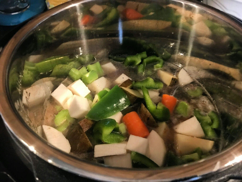 veggies in instant pot
