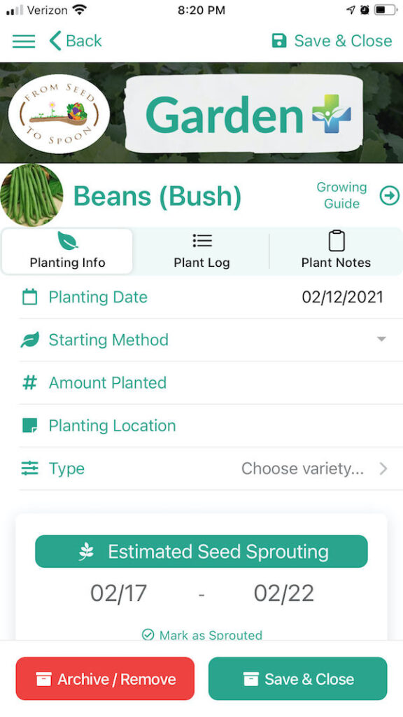 gardening app