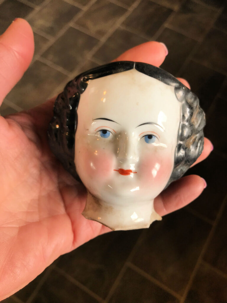 German doll head