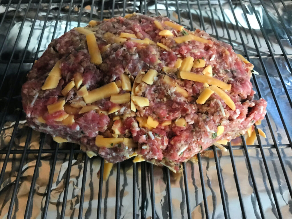 unbaked meatloaf
