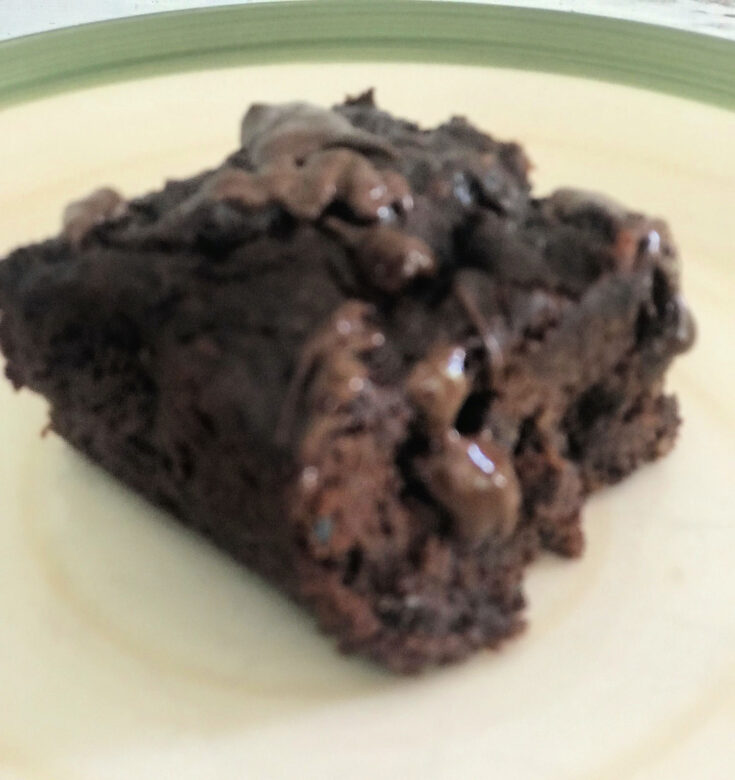 healthy and delicious zucchini brownies